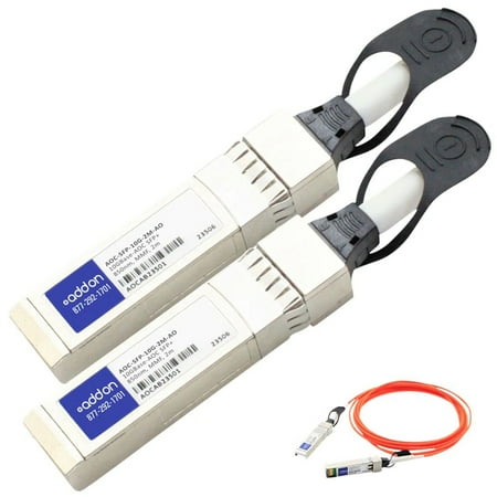 UPC: 0821455061886 | Addon SFP-10G-AOC5M compatible 10GBase-AOC SFP+ Transceiver