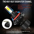 thumbnail image 3 of Applies to Led Headlight Kit 9007 For Dodge Durango 1998-2001 2002 2003, 3 of 10