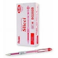 thumbnail image 4 of Pentel Arts Slicci 0.25 mm Extra Fine Gel Pen, Red Ink, Box of 12 (BG202-B), 4 of 4