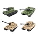 thumbnail image 3 of Modelo de tanque de montaje de 4 piezas, modelo de tanque moderno 4D, rompecabezas DIY, proyectos de construcción, modelo de vehículo con ruedas para, 3 of 9