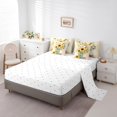 thumbnail image 3 of YST Dragonfly 7-Piece Comforter Set, Garden Flowers Sunflower, Full, 3 of 5