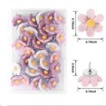 thumbnail image 3 of 10/20/30Pcs Flower Head Push Pins Notice Board Thumb Tacks Cork Board Pins for Notice Board Display Picture Notes Memos Multicolor, 3 of 4
