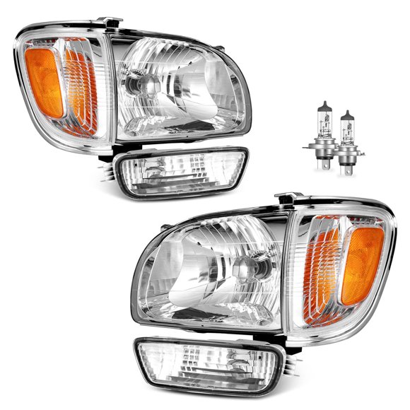 Conjunto de faros KarSpareHub para Toyota Tacoma 2001-2004