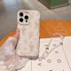thumbnail image 2 of Funda de teléfono JANDM para iPhone 16 Pro Max con correa de flores, 2 of 9