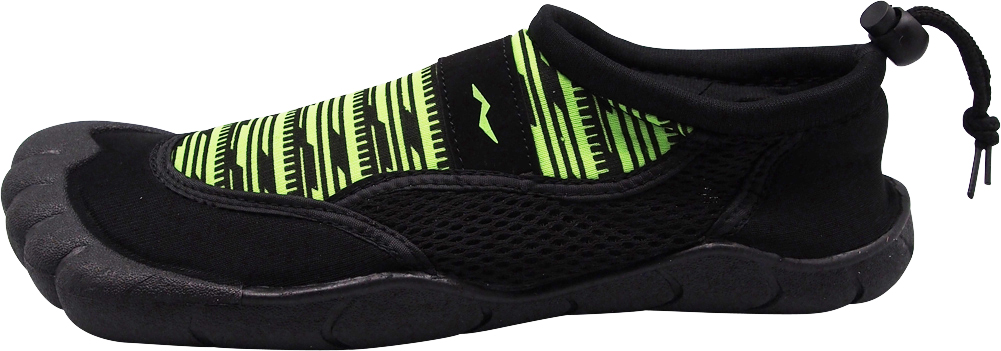NORTY Mens Water Shoes Adult Male Beach Shoes Lime Black 10 - image 2 of 7