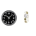 thumbnail image 1 of Reloj de pared silencioso, sin , decorativo, material de hierro acrílico, características: números de creativos, acabado metálico, adecu, 1 of 8