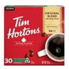 Tim Hortons Single Serve Coffee Original Blend K-Cup Pods for Keurig Coffee Makers (30 K-Cups)