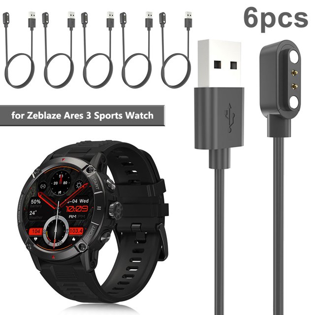 Cable Carga USB Repuesto para Cargador Magnético Reloj Deportivo Ares 3