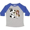 thumbnail image 3 of Inktastic I'm Two-cowgirl Riding Horse Birthday Girls Toddler T-Shirt, 3 of 5