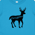 thumbnail image 4 of Inktastic Pennsylvania Black Deer Silhouette Boys or Girls Baby T-Shirt, 4 of 5