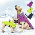 thumbnail image 5 of AOOOWER Fashion Dog Coat for Outdoor Activity Warm Lined Pet Coat Windproof Reflective Strap Outerwear Clothes for Large Breeds, 5 of 13