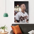 thumbnail image 4 of Cal Ripken Jr Baseball Player Canvas Poster 4 Canvas Poster Wall Art Picture Prints Hanging Photo Gift Decor Home Posters Artworks 24x36inch(60x90cm), 4 of 6