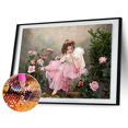 thumbnail image 2 of Pintura de diamante 5D DIY Full Drill Angel Girl bordado de punto de cruz (z783 FLhrweasw Nuevo, 2 of 8
