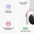 thumbnail image 2 of Apple Watch SE (2nd Gen)-[GPS + Cellular 44mm] Caja de Aluminio Blanco Estrella con Banda Color Blanco Estrella M/L (Renewed), 2 of 4