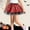 Red, variant on JIAYUE Kids Girls Polka Dot Mesh Fluffy Skirts For Festival Party Ballet Performance