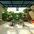 thumbnail image 2 of Shatex 90% Sun Shade Fabric for Pergola Cover Porch Vertical Screen 7.8' x 15', Dark Green, 2 of 4