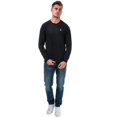 thumbnail image 3 of Men's Luke 1977 Gerrard 3 Crew Neck Knitted Jumper in Black, 3 of 5