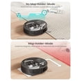 thumbnail image 4 of Aspiradora robot Lefant M320, detección de alfombras, succión de 6000 Pa, bajo nivel de ruido, depósito de 800 ml visible, 210 minutos de autonomía, autocargable, compatible con Alexa, ideal para sue, 4 of 5