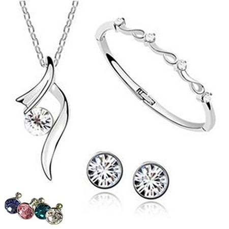 Amazipro8 Fashion Jewelry Sets Free Diamond Anti Dust Plug Amazipro8 Fashion Jewelry Sets Free Diamond Anti Dust Plug Earrings