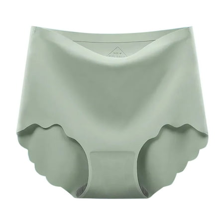 Annhoo Seamless Underwear for Women Casual High Waisted Full Coverage Panties Comfy Breathable No Show Briefs