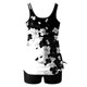 thumbnail image 5 of Traje de baño de dos piezas para mujer, trajes de baño para mujer, traje de baño de dos piezas de moda con estampado y cintura alta para mujer, 5 of 5