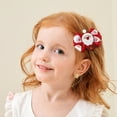 thumbnail image 4 of Pinces à Cheveux Pailletées Festives pour Enfants Accessoires de Cheveux Adorables avec Design Imprimé, 4 of 4