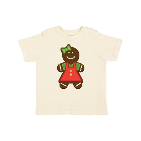 

Inktastic Gingerbread Girl Christmas Gift Toddler Boy or Toddler Girl T-Shirt