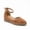 1-Khaki, variant on Women's Wedge Sandals Suede Pointed Toe Casual Slide Shoes with Buckles Ankle Strap Espadrilles Work Sandal for Summer Black 6