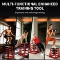 thumbnail image 4 of Plyometric Jump Box, Steel Agility Training Platform, Non‑Slip Surface, Perfect for Home Functional Training, Strength Improvement and Physical Conditioning, 4 of 8