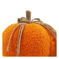 thumbnail image 3 of Way To Celebrate Sherpa Pumpkin Decoration, Diameter 7 inch, Orange colour, 3 of 4