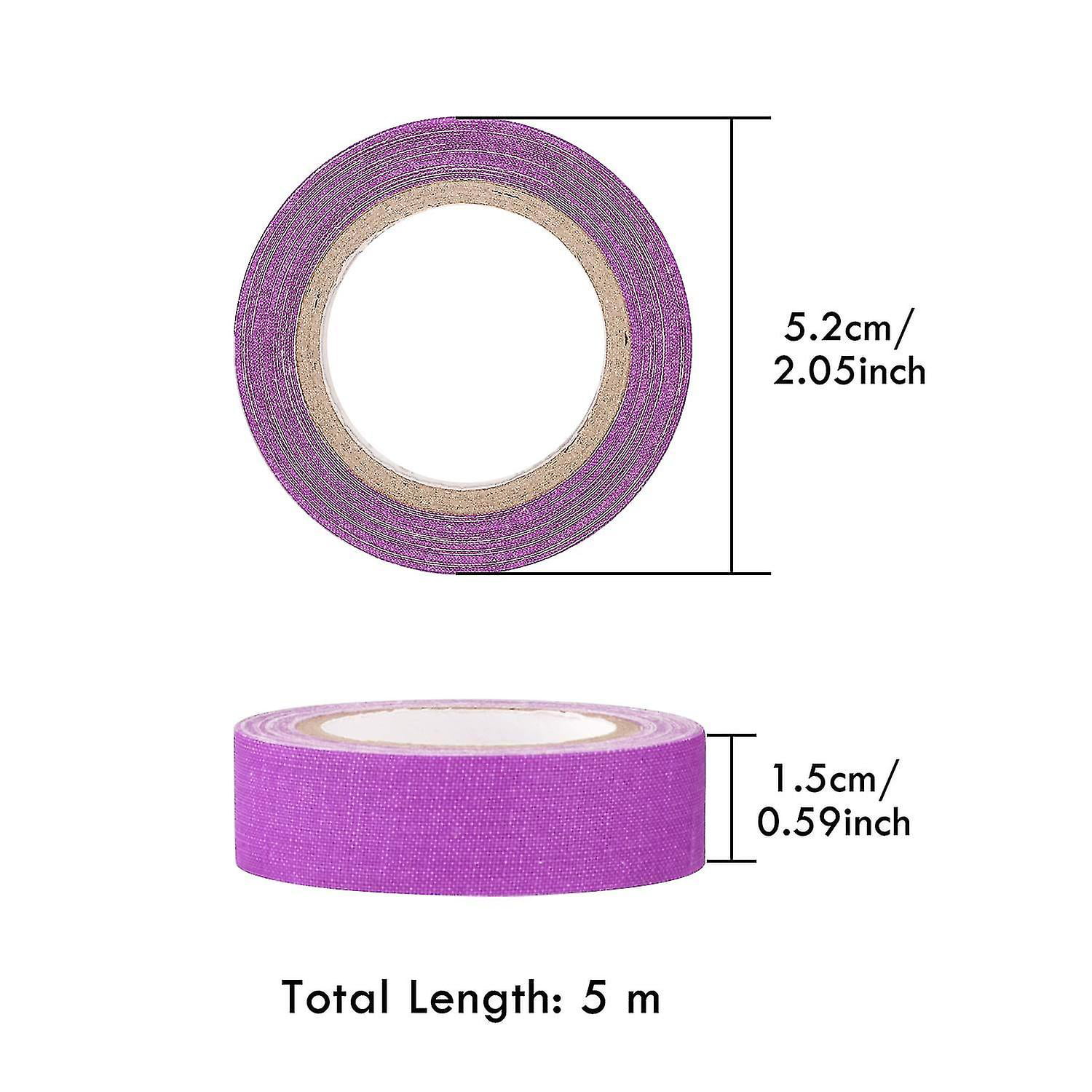 Hibalala 6 Colors Neon Gaffer Cloth Tape, Fluorescent Uv Blacklight Glow In  The Dark Tape For Uv Party 15Mm*5M 
