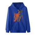thumbnail image 5 of Sudaderas con capucha con estampado de características de patrón de temperatura somatosensorial de Halloween de otoño/invierno para mujer Pompotops FGAJ22369, 5 of 5