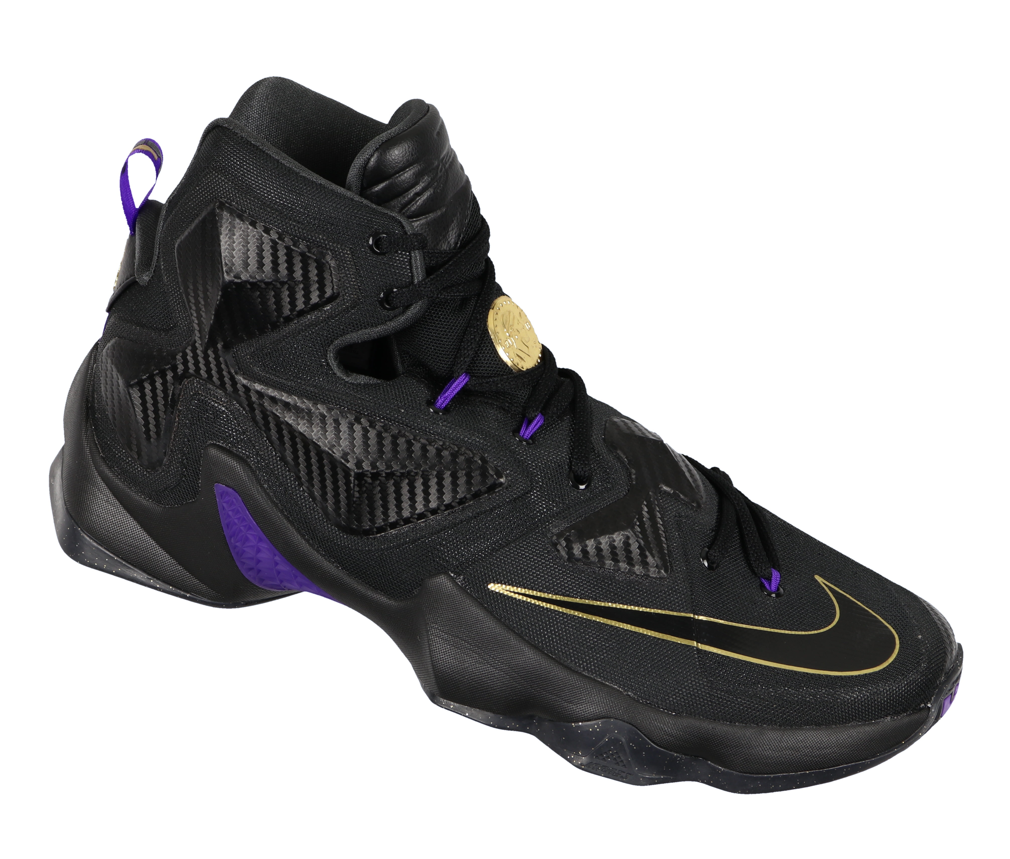 lebron black and gold shoes