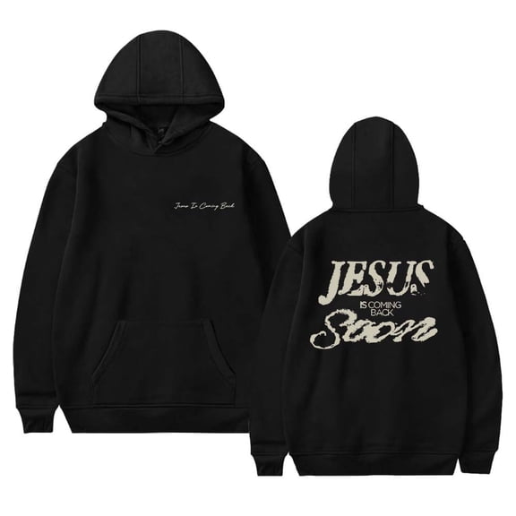 Josiah Queen Jesus Is Coming Back Soon Merch Hoodies Women Men Casual Long Sleeve Sweatshirt Clothes