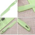 thumbnail image 4 of Nogis Knives for Kids 5-Piece Nylon Kitchen Baking Knife Set: Children's Cooking Knives 5 Colors/Firm Grip, Serrated Edges, BPA-Free Kids' Knives (colors vary ), 4 of 8