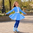 thumbnail image 5 of Blue Halloween Costumes Rise of Red Cosplay 2Pcs, Jumpsuit and Gloves Outfit, Dress-Up Apparel for Anime Themed Party Events, 5 of 8