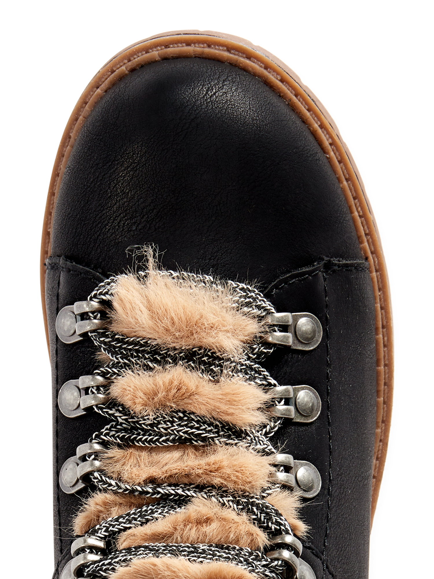Time and Tru Women’s Faux Fur Hiker Boots - image 5 of 6