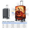 thumbnail image 2 of Luggage Cover Anti Scratch, Halloween Full Moon Pumpkin Bat Z Elastic Suitcase Protector Suitcase Covers for Luggage Fits 18-32 Inch Luggage, 2 of 6