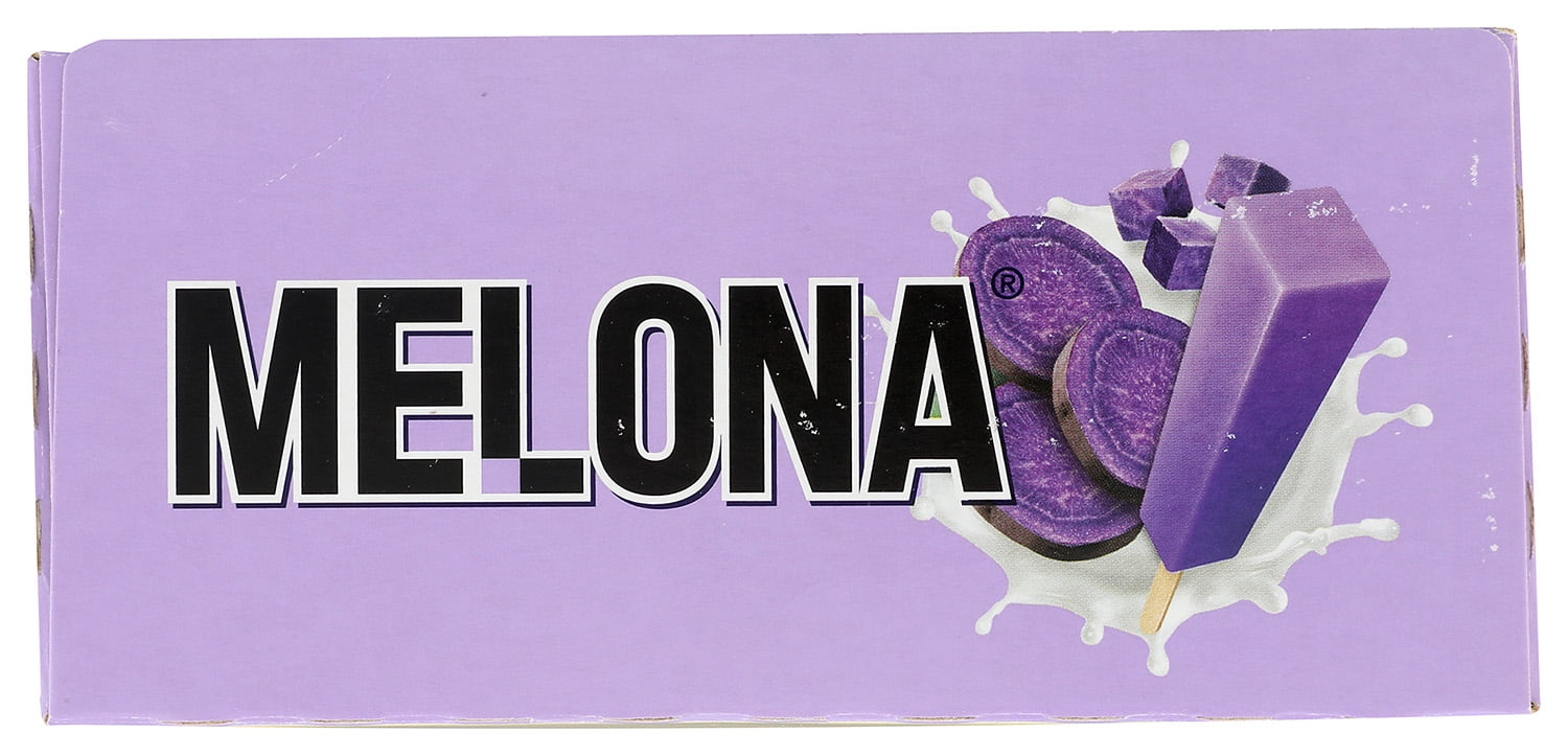 Binggrae Melona Ube Frozen Dairy Dessert Bars, 19 fl oz, 8 Ct