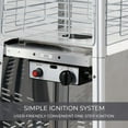thumbnail image 2 of Grand Patio Outdoor Patio Propane Heater, 42,000 BTU, Freestanding Pyramid, Silver, 2 of 8