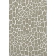 thumbnail image 2 of Addison Rugs Mayfield Washable Animal Skin Pattern Giraffe Taupe Rectangle Rug, 9' x 12', 2 of 6