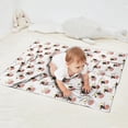 thumbnail image 2 of White Cow Face Pattern Blanket,Comfortable Soft Flannel Throw Blanket,All Season,Warm Lightweight Blankets for Sofa Bed Couch Living Room Chair,30"x40", 2 of 4