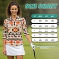 thumbnail image 7 of Uorisanigo Tribal Horse Womens 3/4 Long Sleeve Golf Polo Shirts Versatile Fashionable Women's Dry-Fit Golf Polo Shirts with Zipper Comfortable Relaxed Quick Dry Outing Wear Size XL, 7 of 7