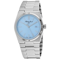 Mathey Tissot Men's Zoltan Blue Dial Watch - H117SK