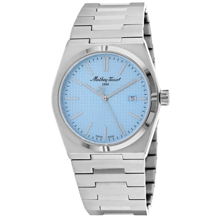 Mathey Tissot Men's Zoltan Blue Dial Watch - H117SK