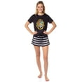 thumbnail image 2 of Harry Potter Womens' Wizarding World Hogwarts Crest Sleep Pajama Set Shorts, 2 of 7