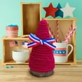 thumbnail image 3 of Bfogop 4th of July Cone Trees Red White Blue Glitter Table Tree Decor Independence Day Cone Ornaments Patriotic Table Centerpiece for Memorial Day Party Veterans Home Shelf Kitchen, 3 of 5
