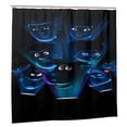 thumbnail image 3 of Scooby Doo Shower Curtain, Lovely Cartoon Shower Curtains Set for Kids Boys Girls College Dorm Bathroom, Waterproof Restroom Bathtub Decor Accessories with 12 Hooks 72X72 Inch Plastic, 3 of 8