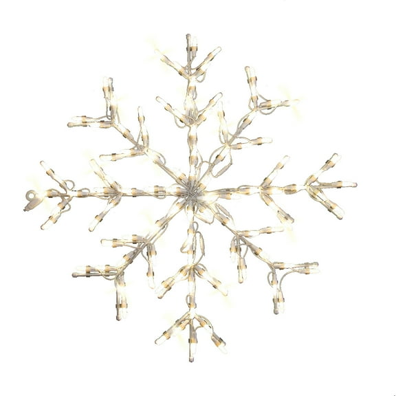 CC Christmas Decor LED Lighted Snowflake Outdoor Christmas Decoration - 28"