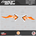 thumbnail image 4 of Kalair GFX Graphics Kit for KTM ENDURO 4-STROKE 250EXC-F,350EXC-F,450EXC-F and 500EXC-F (2020-2023) Razor Series, 4 of 5